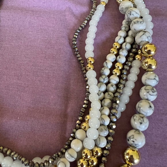 Talbots Layered Beaded Necklace!!! - Picture 4 of 4